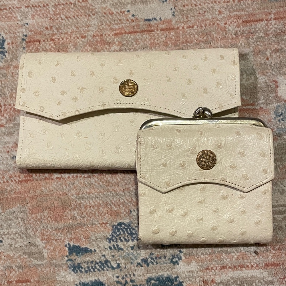 Vintage Cream Women's wallet & coin purse